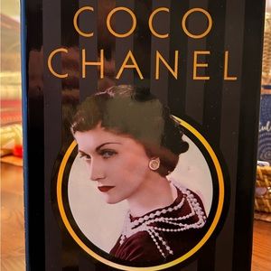 Hardback book about Coco Chanel